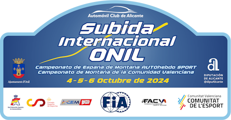 Placa Subida Internacional de Onil 2024